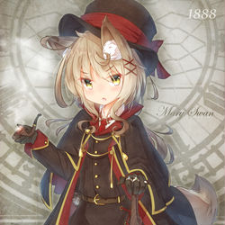 This is a pixiv picture whose title is マフィアのボスっ子.