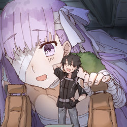 This is a pixiv picture whose title is ぎゅうぎゅう.
