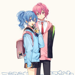 This is a pixiv picture whose title is ドロレオ高校生.