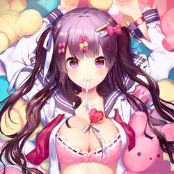 This is a pixiv picture whose title is めしあがれ❤️.