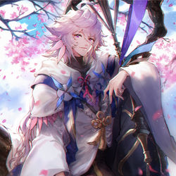 This is a pixiv picture whose title is マーリン.