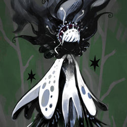 This is a pixiv picture whose title is 【PFLS】妖精もどきの白蟲【エルダーグラン】.