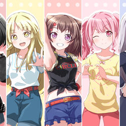 This is a pixiv picture whose title is バンドリまとめ.