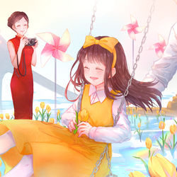 This is a pixiv picture whose title is 來世.