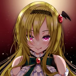 This is a pixiv picture whose title is 『……あなたの望みは、なぁに？』.
