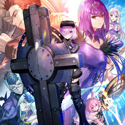 This is a pixiv picture whose title is 無間氷焔世紀ゲッテルデメルング.