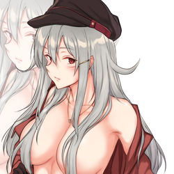 This is a pixiv picture whose title is ガングート！.