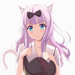 This is a pixiv picture whose title is Kaguya-Sama Love is War Nekos!.