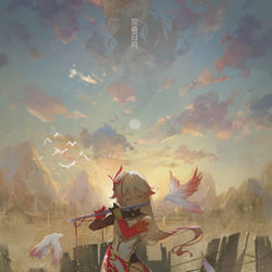 This is a pixiv picture whose title is 光阴.
