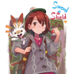 This is a pixiv picture whose title is 剣盾！.