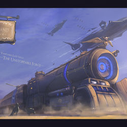 This is a pixiv picture whose title is 【PFLS】鋼鉄の獣.