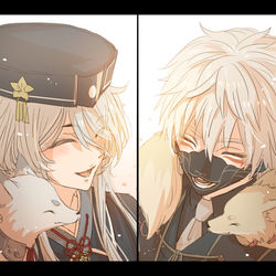 This is a pixiv picture whose title is 笑顔咲く.