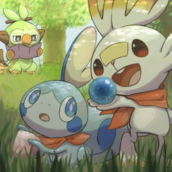 This is a pixiv picture whose title is ポケダン.