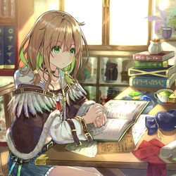 This is a pixiv picture whose title is 努力家見習い魔法使いちゃん.