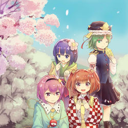 This is a pixiv picture whose title is 3/10地底の読心裁判・御阿礼祭カタログイラスト.