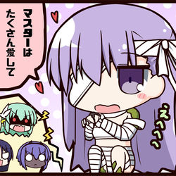 This is a pixiv picture whose title is キングプロテアちゃん VS 溶岩水泳部.