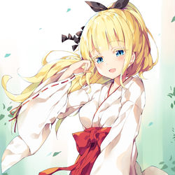 This is a pixiv picture whose title is 巫女ペル.