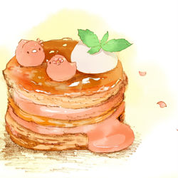 This is a pixiv picture whose title is さくらパイ.
