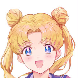 This is a pixiv picture whose title is Sailor Moon.