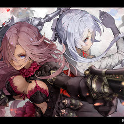 This is a pixiv picture whose title is 嫌悪の同盟.