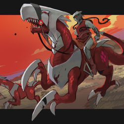 This is a pixiv picture whose title is 【PFLS】主無きものの群れ.