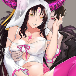 This is a pixiv picture whose title is 禁断の果実.