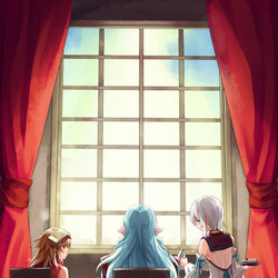 This is a pixiv picture whose title is 【PFLS】手紙、それは残されるもの.