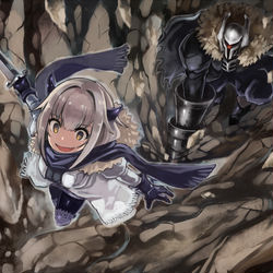 This is a pixiv picture whose title is 【PFLS】大地を穿つ剛杭.