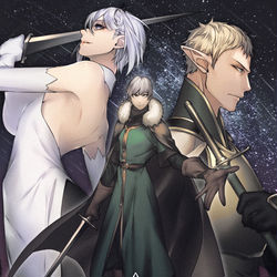 This is a pixiv picture whose title is 【PFLS】願いを胸に【灰色熊の戦い】.