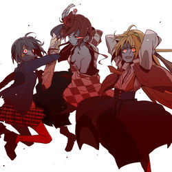 This is a pixiv picture whose title is フランシュシュ信号機トリオ.