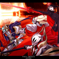 This is a pixiv picture whose title is 【PFLS】FORTRESS MAXIMAM【ホースヒルの戦い】.