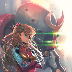 This is a pixiv picture whose title is アスカ.