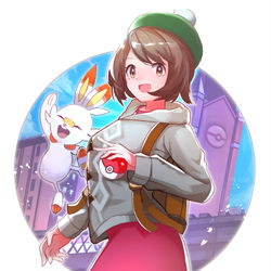This is a pixiv picture whose title is 剣盾ちゃん.