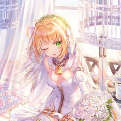 This is a pixiv picture whose title is ネロブライド.