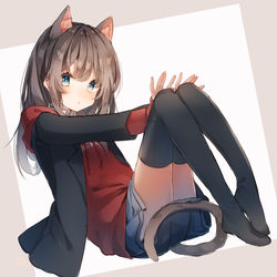 This is a pixiv picture whose title is NEKO.