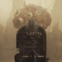 This is a pixiv picture whose title is 悪夢の奏者 ミコラーシュ.