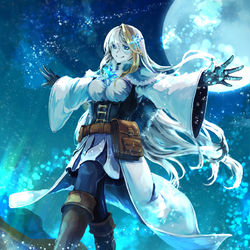 This is a pixiv picture whose title is 【PFLS】雪の魔女・フォグ【ノーザリア】.