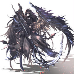 This is a pixiv picture whose title is サリエル.