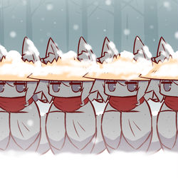 This is a pixiv picture whose title is ケモミミちゃんつめあわせ.