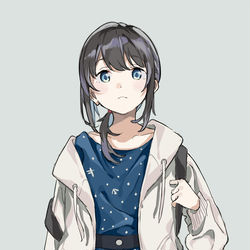 This is a pixiv picture whose title is 三越伊勢丹で服を買ってイキる吹雪ちゃん.