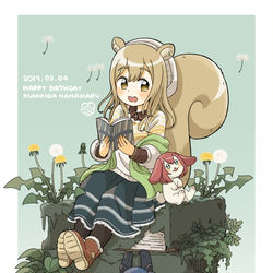 This is a pixiv picture whose title is 花丸誕2019.