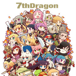 This is a pixiv picture whose title is 10周年!.