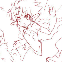 This is a pixiv picture whose title is 《転スラ》今日の落書き　22話見ました。.