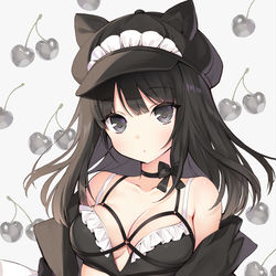 This is a pixiv picture whose title is Black Cherry.