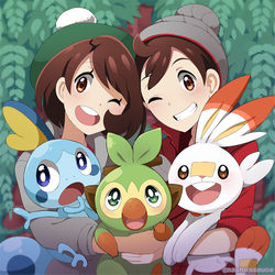 This is a pixiv picture whose title is ガラル行こうぜ!.