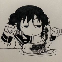 This is a pixiv picture whose title is 一発描きらくがき23.