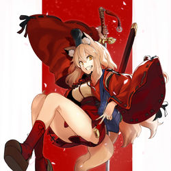 This is a pixiv picture whose title is 鈴鹿御前.