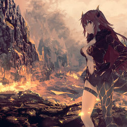 This is a pixiv picture whose title is ドーラ様.
