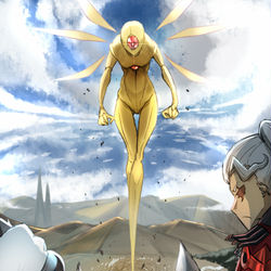 This is a pixiv picture whose title is 【PFLS】天界兵の降臨【非公式イベント】.