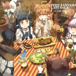 This is a pixiv picture whose title is [PFLS]THE FEAST.
